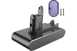 5000mAh DC45 DC31 Ersatzakku für Dyson Typ B DC31 DC34 DC45 DC35 DC56 DC57 Staubsauger mit Filter (Nur passend für Dyson Typ B)