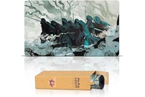 Paramint The Nine (Stitched) - MTG Playmat by Anato Finnstark, LOTR Lord of the Rings - Compatible with Magic the Gathering Playmat - Play MTG,YuGiOh,TCG - Original Play Mat Art Designs & Accessories