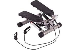 Ultrasport Stepper Swing, stepper haut en bas, stepper avec ou sans bandes d'entraînement, entraînement holistique