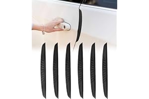Xibao Protection Porte de Voiture,Protections pour Portières Auto,Protecteurs Bord Porte Caoutchouc,Protections de Seuil de Porte de Voiture de Qualité Supérieure,Convient à la Plupart des Voitures