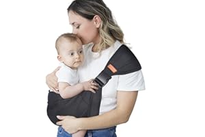 DAVBNM Baby Sling, Toddler Carrier, Baby Sling Carrier with Thick Shoulder Straps (Adjustable), Breathable and Comfortable, for Newborn, Infant, Toddler, 3-36 Months