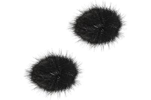 YOUSHARES Bonnette Micro Anti Vent de Microphone Compatible Avec RODE Wireless Go 2, Filtre Anti-pop, Mousse Micro Professionnelle pour Le Système de Microphone Sans Fil RODE Wireless GO II (2PCS)