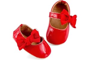 LACOFIA Ballerine neonata Scarpe Primi Passi Bambina Scarpine Principessa Bowknot Antiscivolo per Bimba