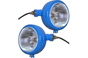 ‎BAJATO Ford 2000 3000 4000 5000 7000 Tractor Blue Head Lamp Set (Left + Right) 11000303t