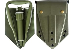 ‎NORMANI Klappspaten Neues BW Modell Original Oliv inkl. Holster Farbe Oliv