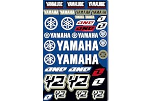 CMR DESIGN CO Aufkleber-Set für Motorrad, für Yamaha Cross Enduro Helm (C65)