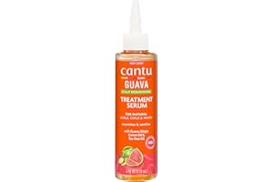 CANTU - Sérum de Guayaba, Jengibre y Aceite de Zanahoria - Unisex - 180 ml - Nutre Profundamente - Estimula el Crecimiento - Fortalece desde la Raíz - Cabello Brillante - Textura Suave sin Frizz