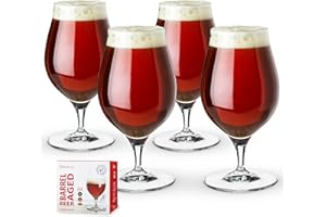 Spiegelau & Nachtmann, Cristal, Craft Beer Glasses, Vidrio, Claro, 4 Gläser