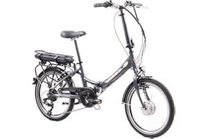 F.lli Schiano E-Star, Bicicleta Electrica Plegable, 20", Batería 36V 10.4Ah Extraíble, Motor 250W 40Nm, Bici Electrica Urbana, Unisex Adulto