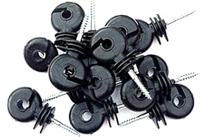 NANDEYIBI 100 x Electric Fencing Ring Insulators