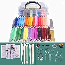 IFergoo Argilla Modellabile Ultra Leggera Nero – 1 Confezione, Asciuga All'Aria, Per Bambini