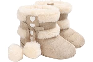 ZUMUii Butterme Baby Caliente Botas De Algodón Suave Antideslizante Soles Lindo Zapatos De Niño Para 0-18 Meses Bebé
