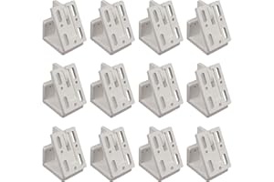 MAGICBIKE Kit Sous Pente – Solution d’aménagement et de rangement sous pente pour combles, placards, dressings et bureaux avec optimisation de l’espace sous toiture (lot de 12)