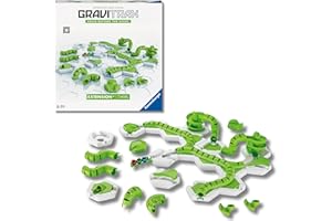 Ravensburger - Gravitrax Espansione Twirl | Pista Biglie Con 42 Pezzi | Rompicapo Bambini Con Le Biglie | Giochi Bambino 8 Anni Maschio | Giochi Per Bambini Compatibili Con Tutti I Gravitrax