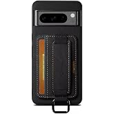 Microcase Google Pixel 10 Pro XL ile Uyumlu Askılıklı Kartlıklı Standlı Deri Kaplama Kılıf-AL5137