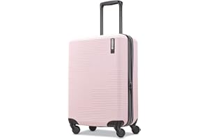 American Tourister Stratum XLT - Maleta rígida expandible con Ruedas giratorias, Rosa Rubor, Carry-On 21-Inch, Stratum XLT - Maleta rígida expandible con Ruedas giratorias