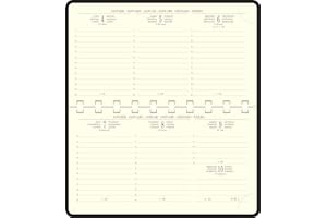 Exacompta - 164822E - Recharge agenda de poche Temporel 16S spiralé - 9 x 16 cm - Semainier Janvier à décembre 2026