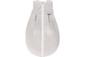 Alvi Kugelschlafsack Thermo | Baby-Schlafsack ärmellos | Winterschlafsack wattiert Außensack 2,5 TOG | Schlafsack