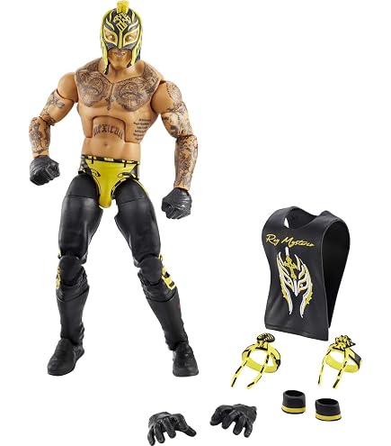 Mattel WWE Action Figure Jimmy Uso Top Picks Elite Collection – 15 Cm Con Accessori, 25 Punti Di Articolazione E TrueFX Realistico