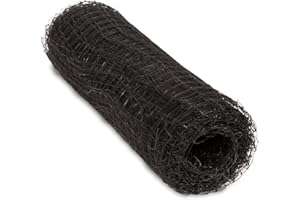 Windhager Filet de protection Ortonet 06011 contre les oiseaux pour arbres fruitiers Maille 13x13 mm Taille 5x2 m Noir