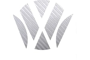 Finest Folia Emblème Coins Inlays Film Autocollant sur Mesure (K006 Carbon Anthracite)