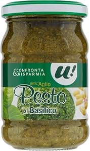 U! Confronta & Risparmia Pesto al Basilico Senz'Aglio 190g