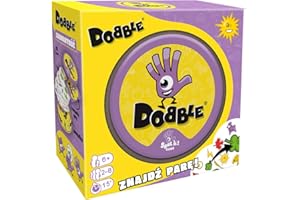 Rebel | Dobble (nowa edycja polska) | Gra rodzinna | Dla dzieci i dorosłych | Na imprezę | Wiek 6+