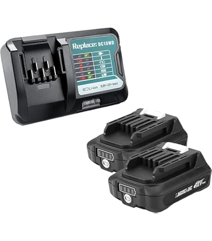 For MAKITA 12V 10.8V Li-ion Battery Charger 2Ah CXT BL1021B BL1020 - Foto 3