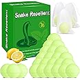 Enbabbor 24 Pack Snake Repellent for Yard, Natural Snake Repellent Balls for Outdoors and Indoor, Keep Snakes and Pests Away from Lawn Yard Garden Camping Fishing Pet Safe
