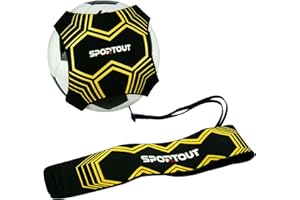 ‎SPORTOUT Sportout Fußball/Volleyball/Rugby Kick Throw Trainer Solo Fussball Trainingszubehör Kinder Fußball Training Verstellbar Fussball Geschenk Jungen