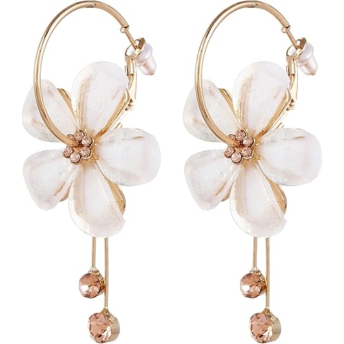 YouBella Jewellery Earings Gold Plated Floral Earrings for Girls and Women