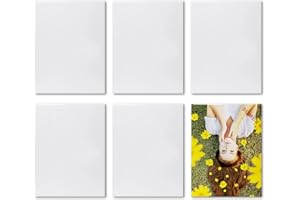 Sumex Azulejos de cerámica para sublimación para manualidades, 6 piezas de azulejos de cerámica blanca brillante para prensa de calor (15 x 20 cm)