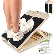 Eespoir Calf Stretcher Slant Board, Adjustable Angles Incline Board For Squat Wedge, For Exercise Squats Ankle Mobilization & Physical - View #9