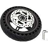 ehua® Komplettes Hinterrad mit Scheibe, Vollreifen Xiaomi Scooter M365 Pro exklusiv, hart, rutschfest, bruchsicher, robust, 8