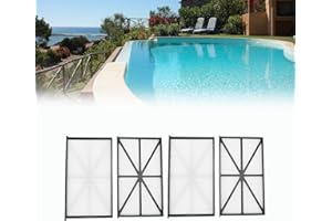 Gugxiom Lot de 4 Filtres de Nettoyeur de Piscine Robotique, Cartouches Filtrantes de Rechange pour Nettoyeur de Piscine Robotique, Lavable Rcx70101, pour Tigershark pour Sharkvac pour