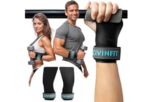 CIVINFIT Calleras para Crossfit I Calleras Crossfit Fibra de CarbonoI Hand Grip Sin Agujeros I Calleras para Crossfit I Guantes Gimnasio Mujer y Hombre | Protección de Manos | Muñequeras Crossfit Guantes Gym