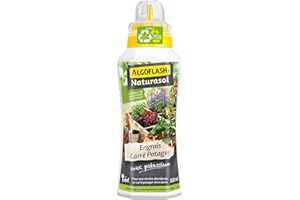 BARRIERE A RONGEURS ALGOFLASH NATURASOL Engrais Liquide Carré Potager, 500 mL, UAB, ALBIOCAR500