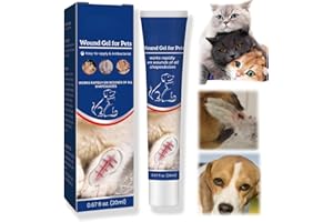 AKHAND Pet Wound Care Gel,Liquid-Bandage for Pet,Dog Leg Wound Protector,Cat Gel Pet Wound Skin Care,Cat Wound Cream,Dog Wound Care,Waterproof Protective Cat Wound Treatment,Wound Care for Dogs Soothing