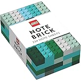 LEGO® Note Brick (Blue-Green): (Fun Stationery for LEGO® Fans, Note Paper for LEGO® Lovers)
