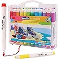 Toyshine 24 Pack Acrylic Paint Bold Point Markers For Rock Wood Canvas Glass Ceramic Plastic Metal Stone Painting Diy Crafts Making Art Supplies, Multicolor