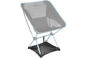 ‎HELINOX Helinox Ground Sheet | Dieses leicht verstaubare, unentbehrliche Zubehör hilft dabei, Stuhl am Einsinken in Sand oder weichen Boden zu hindern