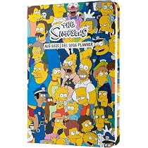 Pochette à Rabat A4 Les Simpson - Couverture Rigide, élastique, 34 X 25 Cm, Fourniture Scolaire/bureau