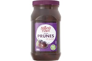 SERENDIB Nature's Finest | Prunes in Juice | 700g | Fruit pots Perfect for Families | (8 Bottles)