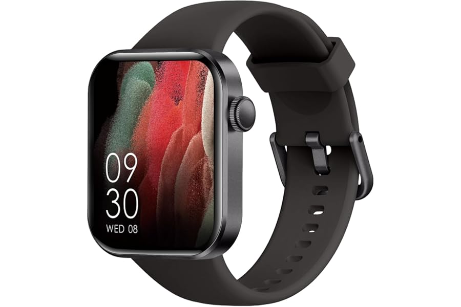 Smartwatch for Men and Women, 1.85 Inches Smartwatch with Call/Answer, 140 Sports Smart Watch with Pedometer/Sleep/Heart Rate Monitor/SpO2, Waterproof IP68 Smartband for Android iOS