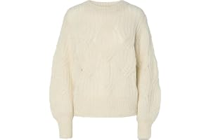 YAS dam Yaszuma Ls ullblandning stickad tröja Noos Yaszuma Ls ull Blend stickad tröja Noos (1-pack)