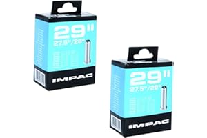 Impac 29" x 1.75-2.35 Mountain Bike Inner Tubes - Schrader Valve (Pair)
