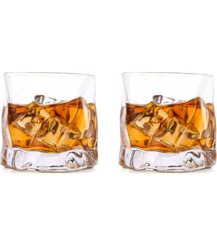 Verre à whisky japonais en forme de montagne 3D, verres à
