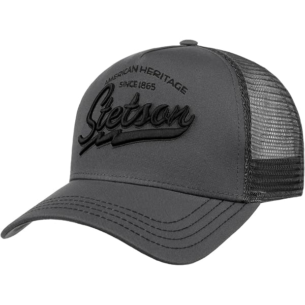 Stetson Cappellino Denim Vintage Unisex – Berretto Baseball In Cotone E Pelle Con Fibbia Metallica, Taglia Regolabile, Visiera 7 Cm - 3