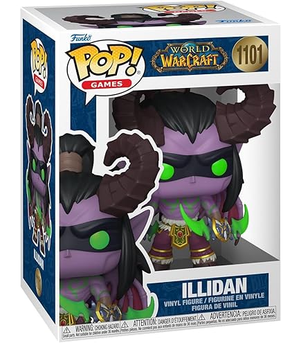 PRÉ-RESERVA * BUNDLE Funko POP! Games World Of Warcraft (Unidades
