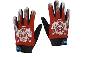 AIDIER Gants de Cyclisme pour Enfants Gants de Cyclisme Full Fingers pour 5-10 Ans Garçons Filles Mitaines de Cyclisme Antidérapantes pour Enfants pour Les Sports de Plein Air à Vélo